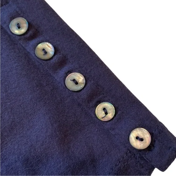 LOGO Navy Tunic Top Size X-Small - Picture 5 of 9